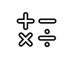 math symbols icon