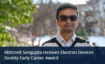 Abhronil Sengupta receives Electron Devices Society Early Career Award