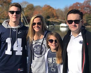 Brett, Lauren, Bridget, and Ryan Carey